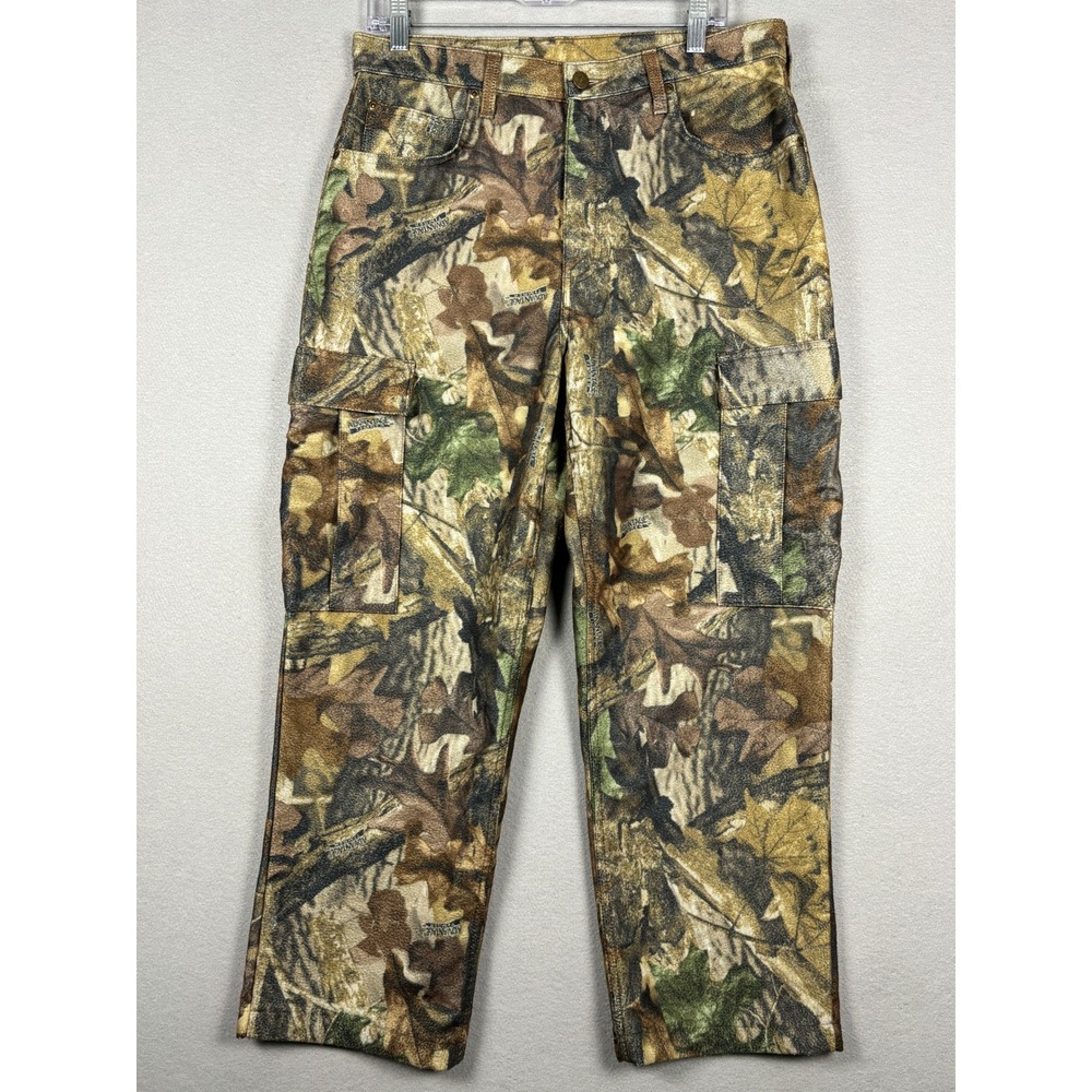 Cabela's Advantage Timber Cargo Pants Camo Hunting Utility 32x26 Camouflage